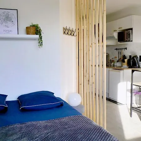 דירה Studio 130 A 8 Min A Pied Du Futuroscope 1 A 4 Pers שאסנוי-דו-פוואטו
